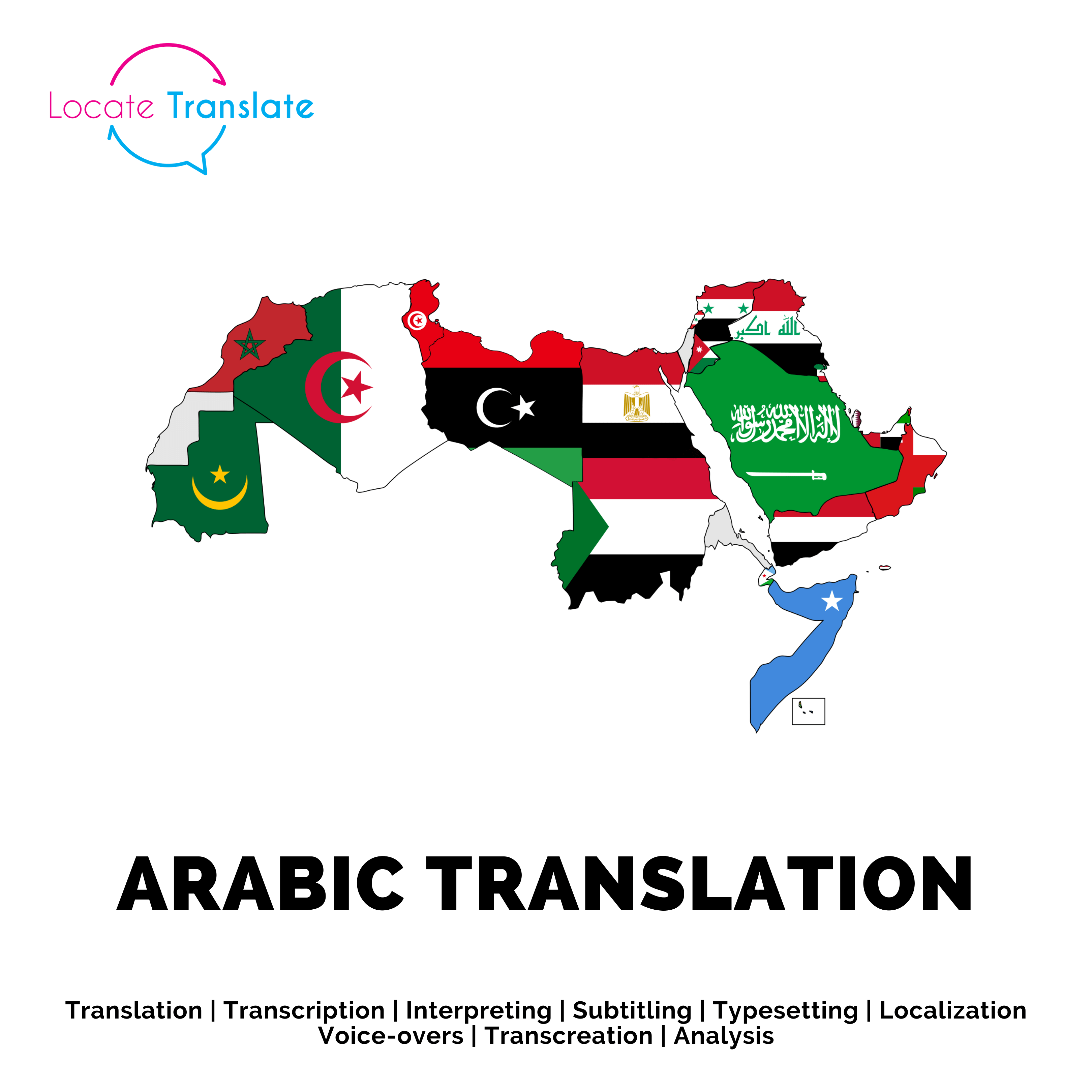 Arabic translation, Arabic to English translation, translation Arabic and English