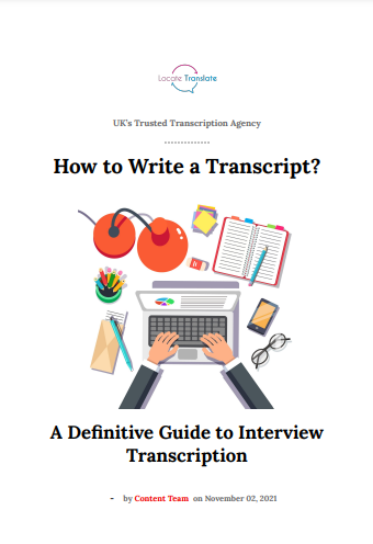 How to Write a Transcrip-Guide to Interview Transcription