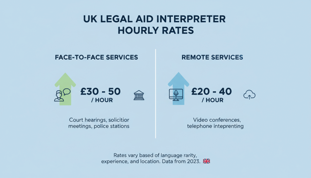 Remote legal interpreting through secure video call Legal Aid Interpreter Rates (UK): Current Fees, Who Pays, and FAQs Locate Translate