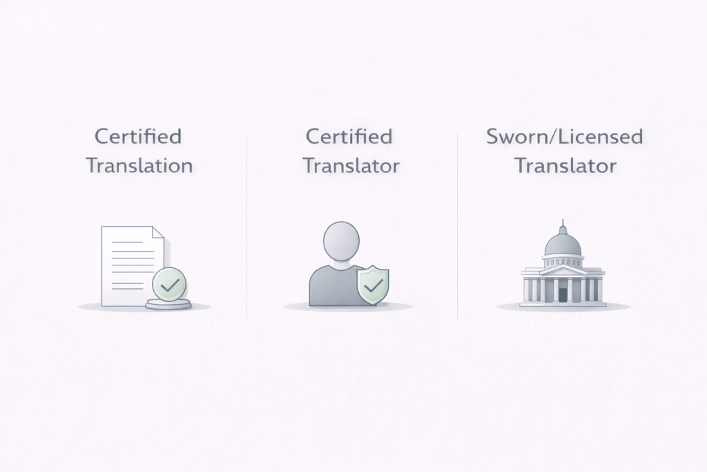 Differences between certified translation, certified translator, and sworn translator How to Become a Certified Legal or Medical Translator Locate Translate
