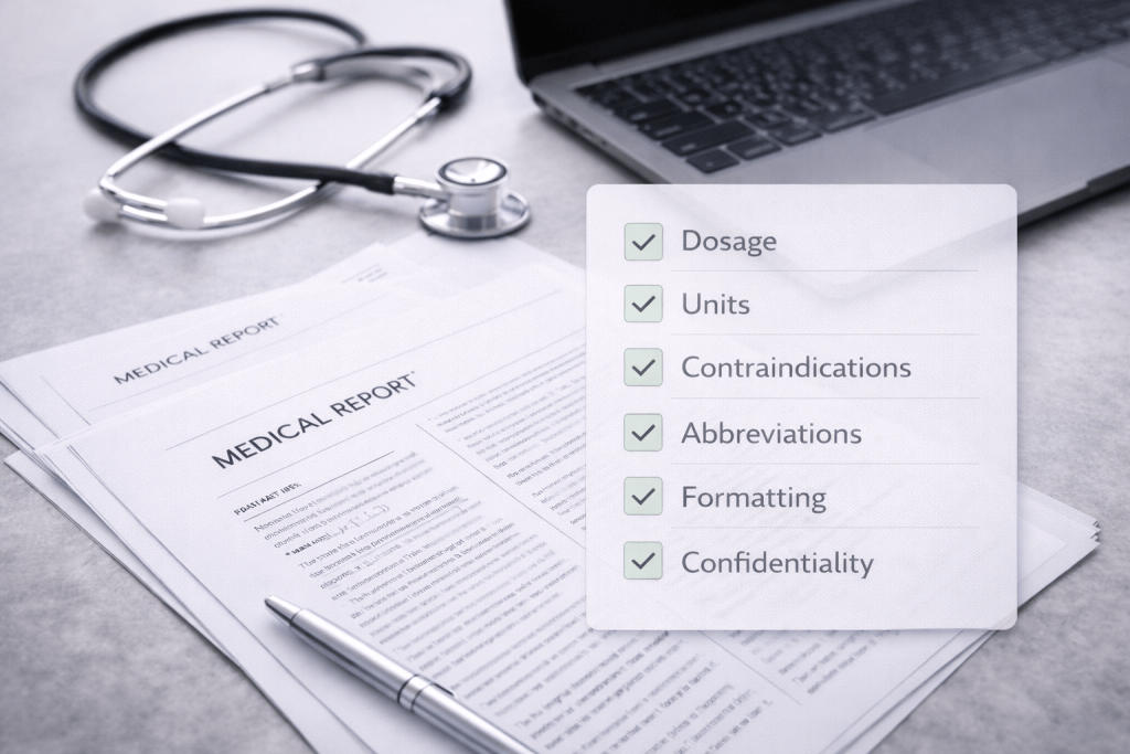 Medical translation quality checks for dosage, units, and safety critical terms How to Become a Certified Legal or Medical Translator Locate Translate